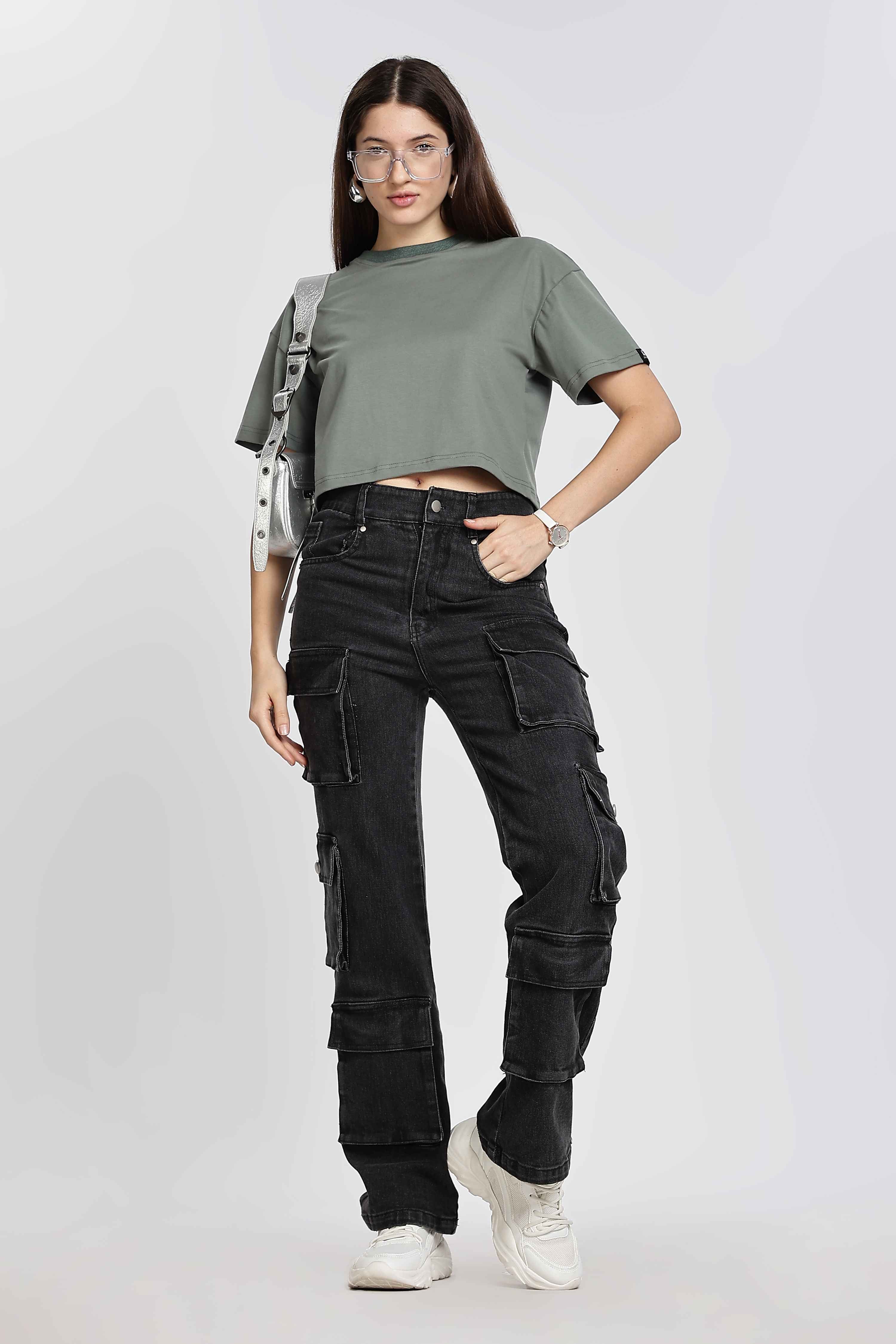 CROP TOP MINT GREEN