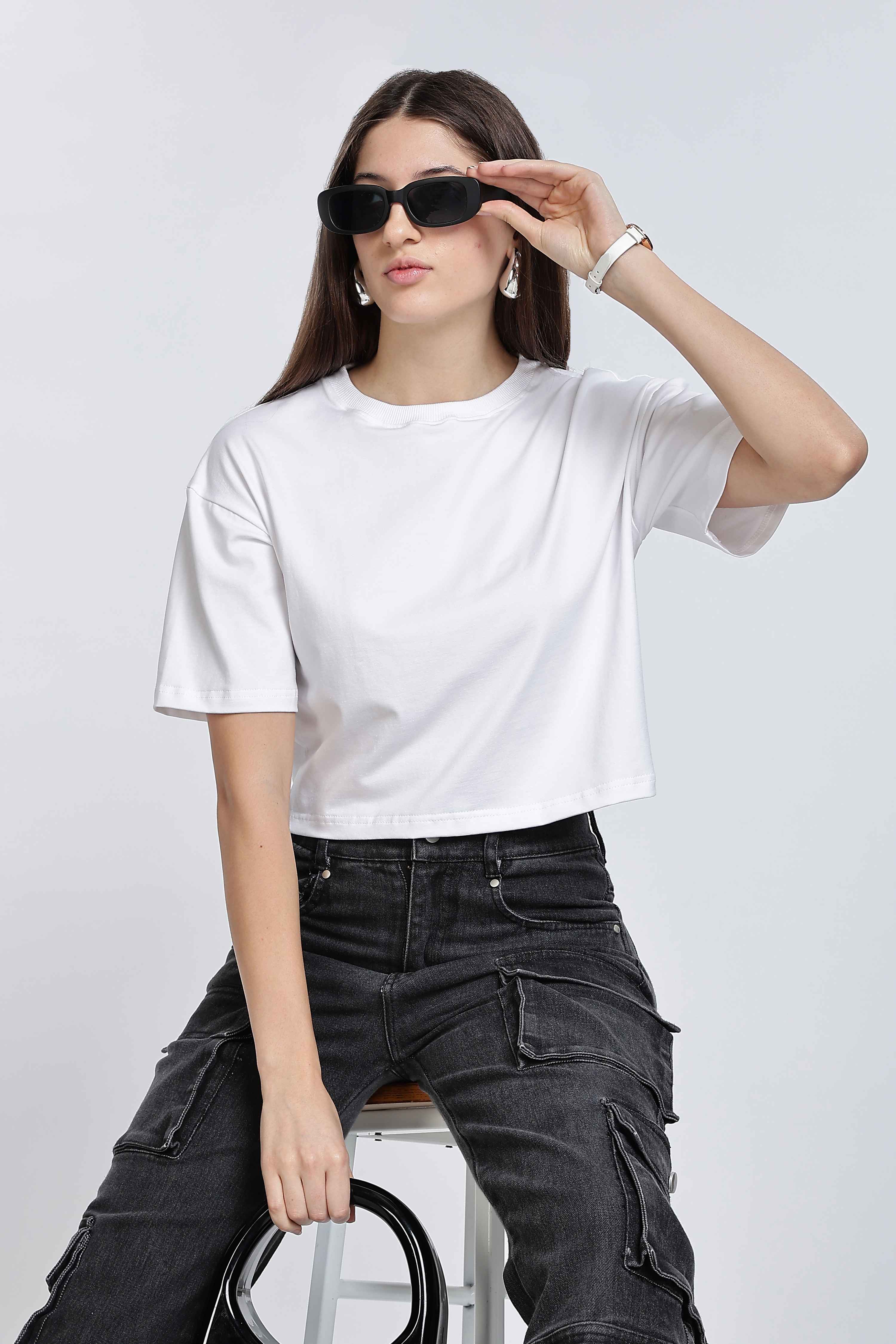 CROP TOP WHITE