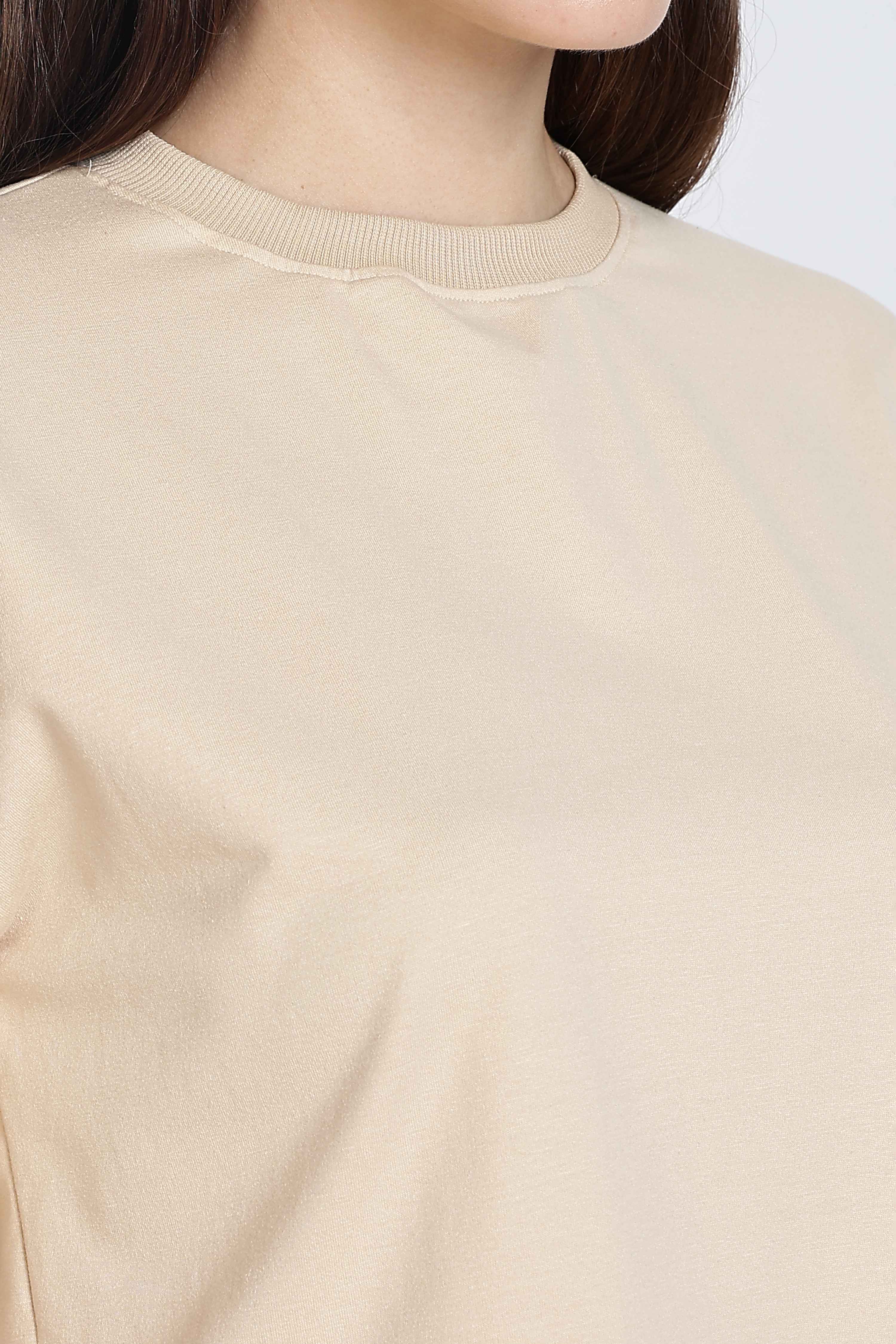 CROP TOP BEIGE