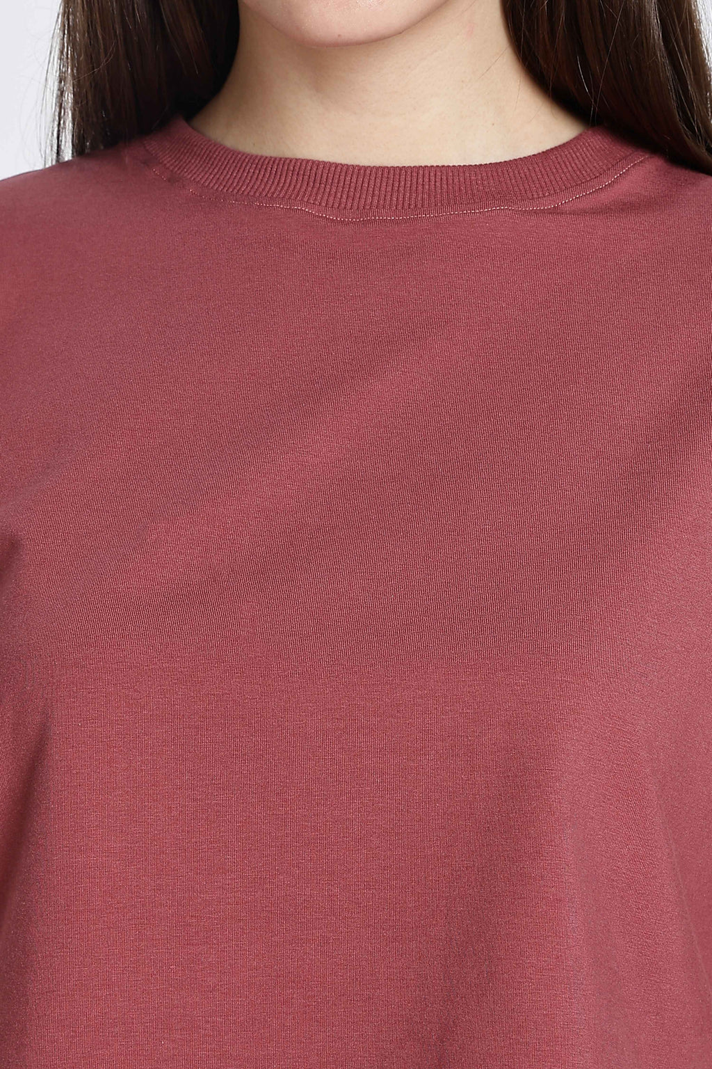 CROP TOP CORAL RED