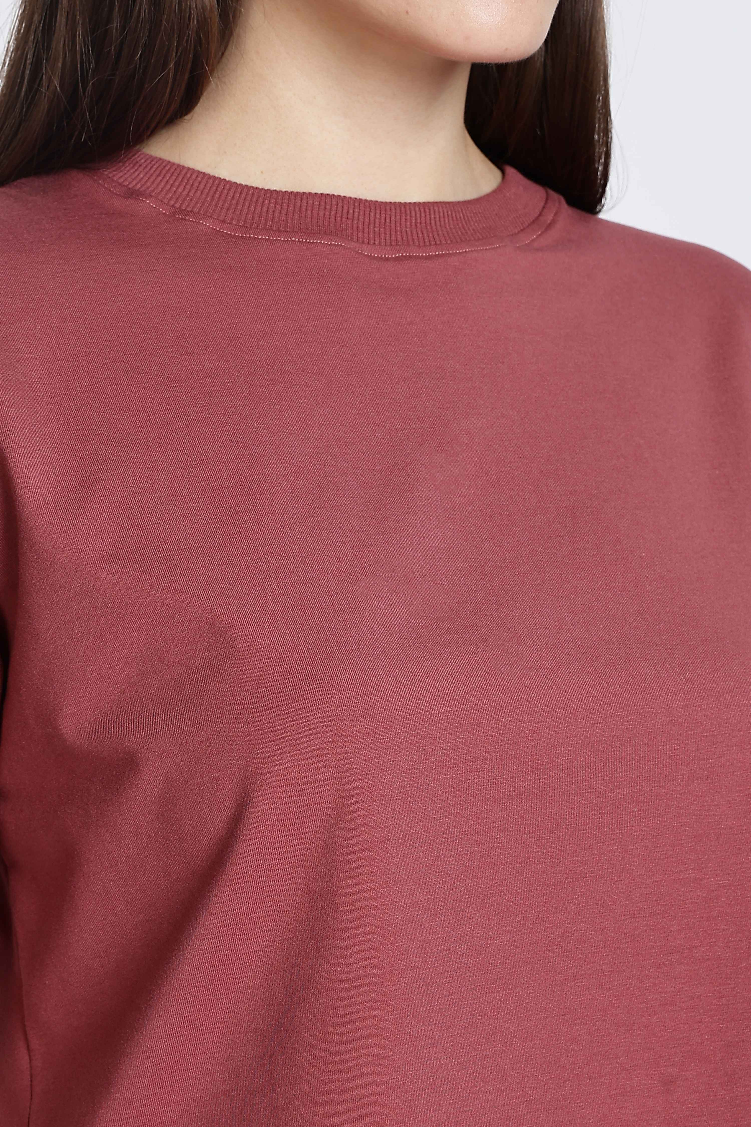CROP TOP CORAL RED