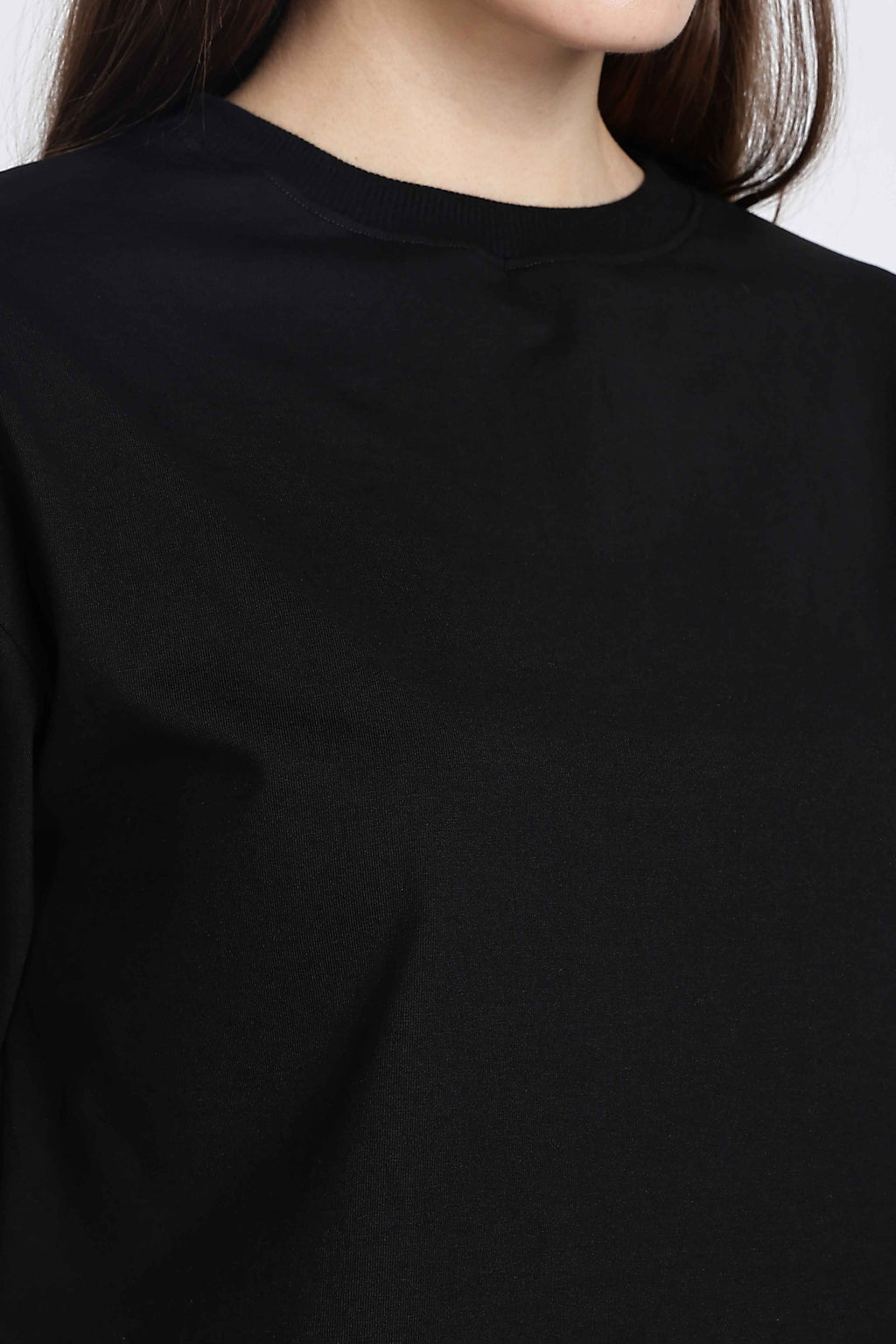 CROP TOP BLACK