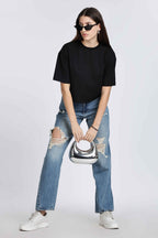 CROP TOP BLACK