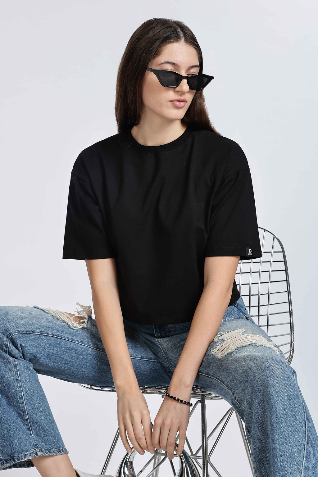 CROP TOP BLACK